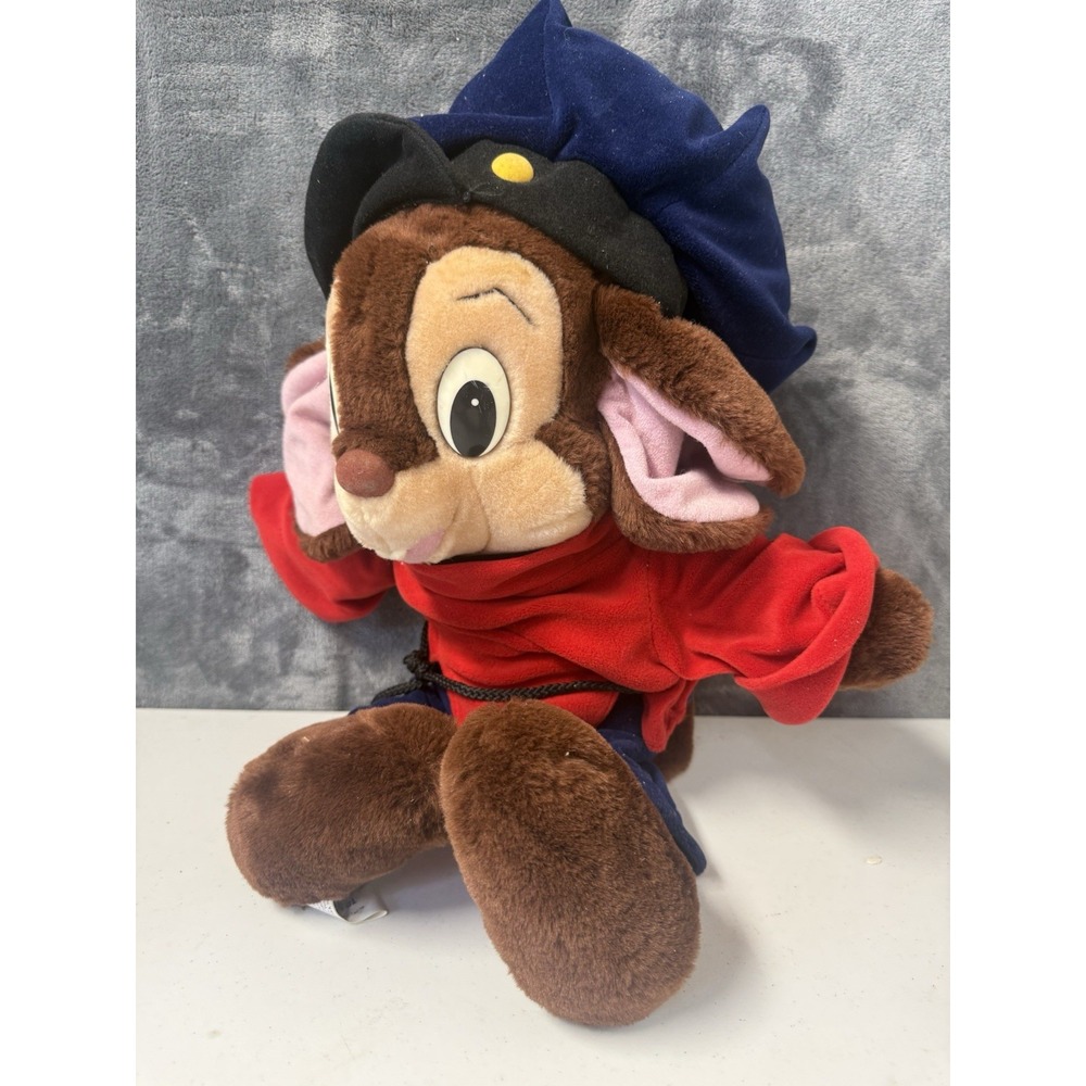 VTG JUMBO 24" Fievel Mousekewitz Plush 1986 An American Tail Designed For Sears
